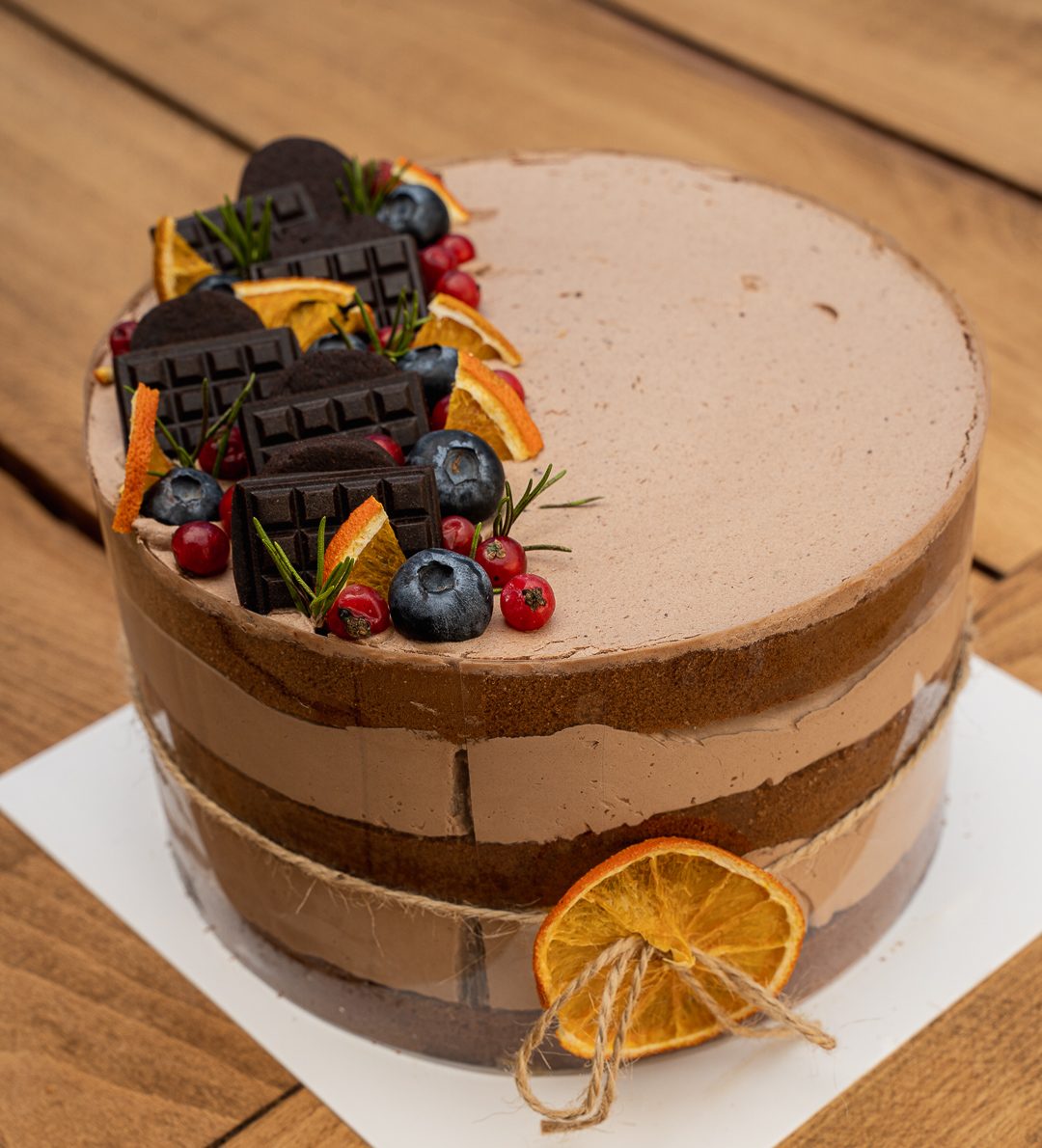 ÇİKOLATA MUZ NAKED CAKE